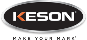 Logo for one of DSS' surveying equipment vendors, Keson