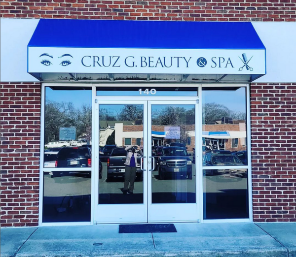Custom Fabric Awning with Vinyl Graphics in Spotsylvania, VA