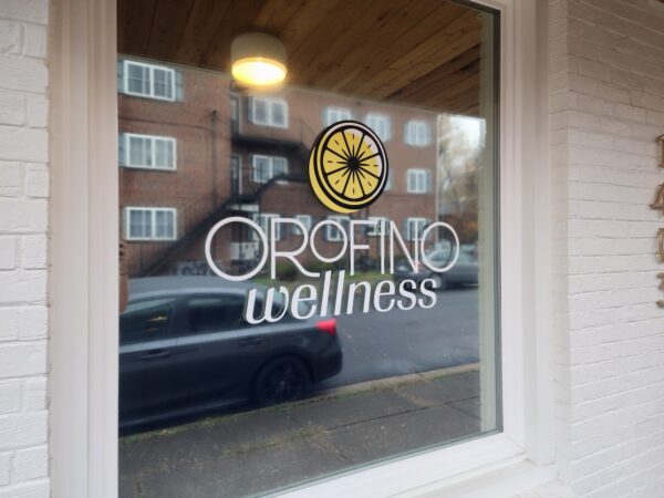 Orofino Wellness Storefront Vinyl Graphics