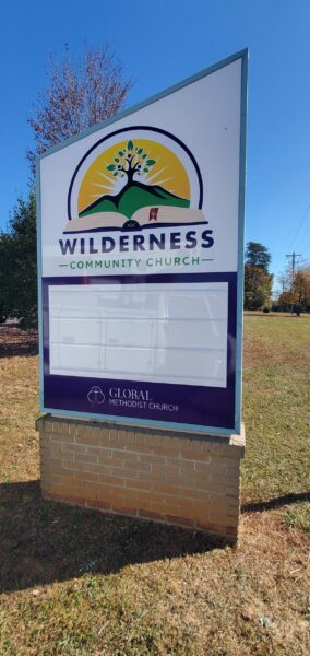Wilderness Community Church Monument Retrofit
