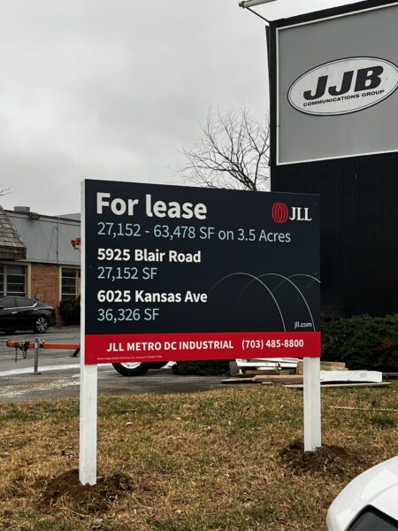 JLL Mid Atlantic Real Estate Sign