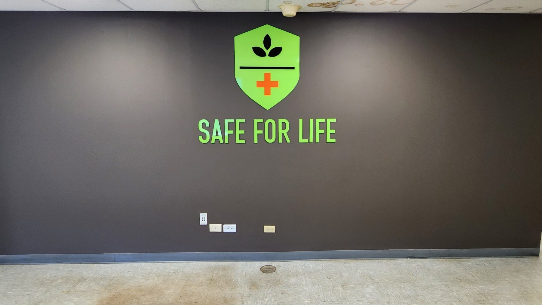 GFL partnered with Distinct Sign Solutions for Custom office signage in Ruckersville.