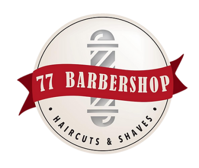 77 Barbershop logo