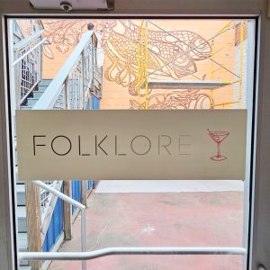 Locavore partnered with Distinct Sign Solutions for Vinyl graphics in Fredericksburg.