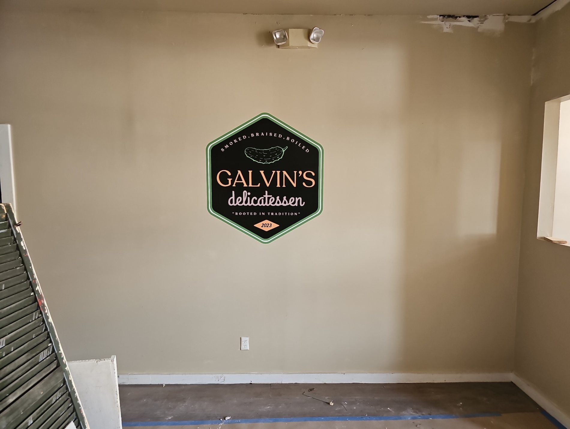 Galvin's Deli partnered with Distinct Sign Solutions for Business sign in Fredericksburg.