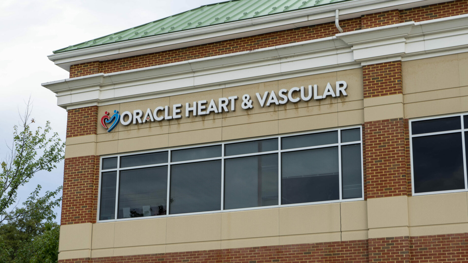 Oracle Heart & Vascular partnered with Distinct Sign Solutions for Channel letter sign in Fredericksburg.