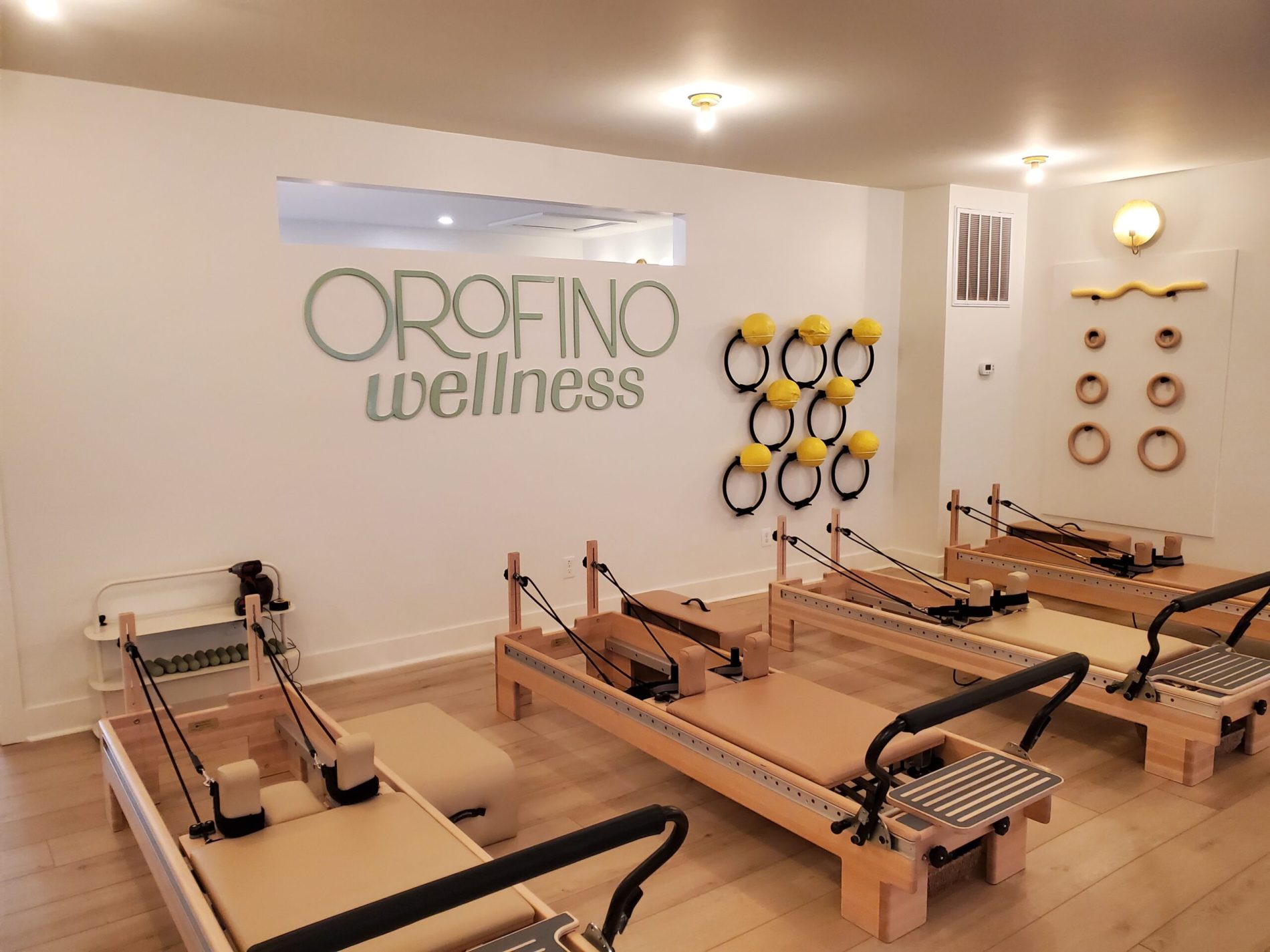 Orofino Wellness partnered with Distinct Sign Solutions for Acrylic sign in Fredericksburg.