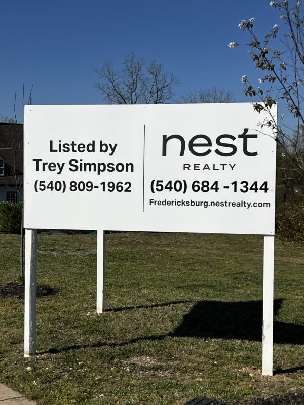 Nest Realty’s real estate signage