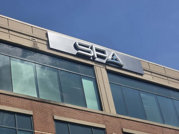 Systems Planning & Analysis’s channel letter sign