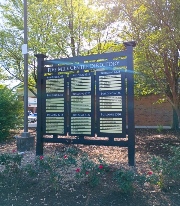 Virginia Properties’s monument sign