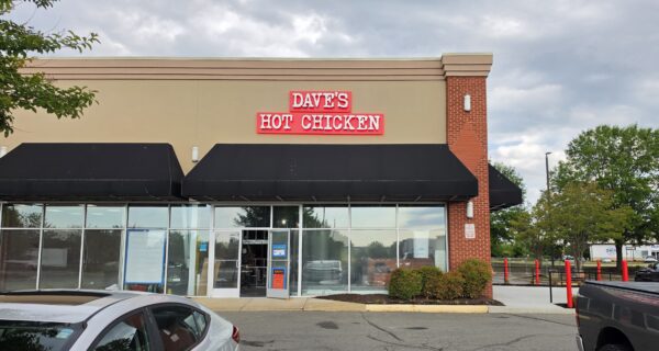 Dave’s Hot Chicken’s channel letter sign