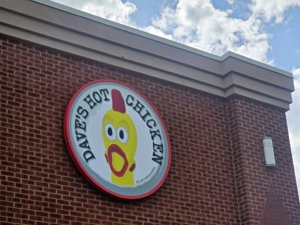 Dave’s Hot Chicken’s channel letter sign
