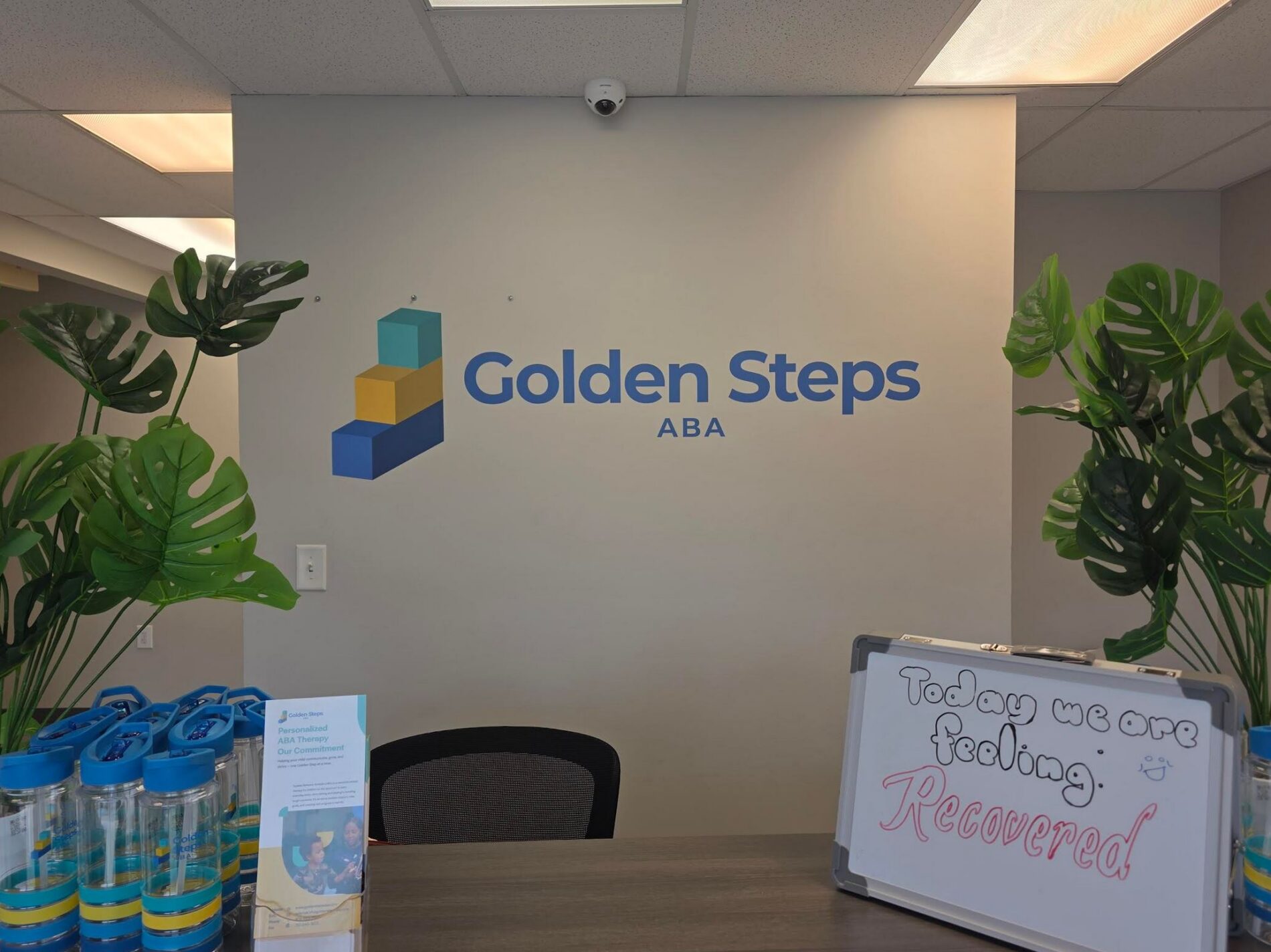 Golden Steps ABA partnered with Distinct Sign Solutions for Vinyl graphics in Spotsylvania, Virginia.