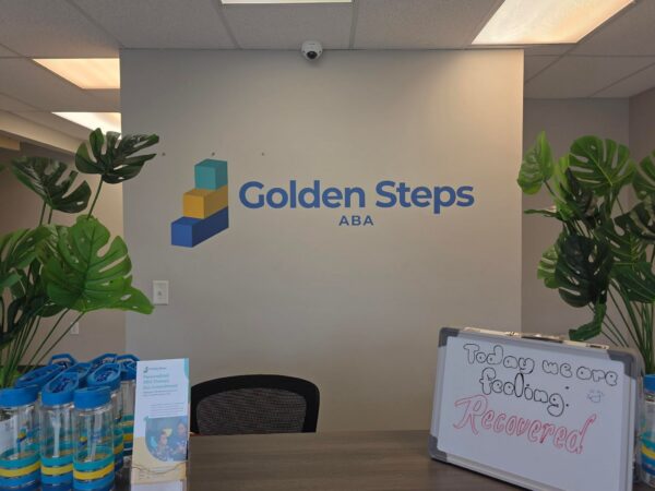 Golden Steps ABA’s vinyl graphics