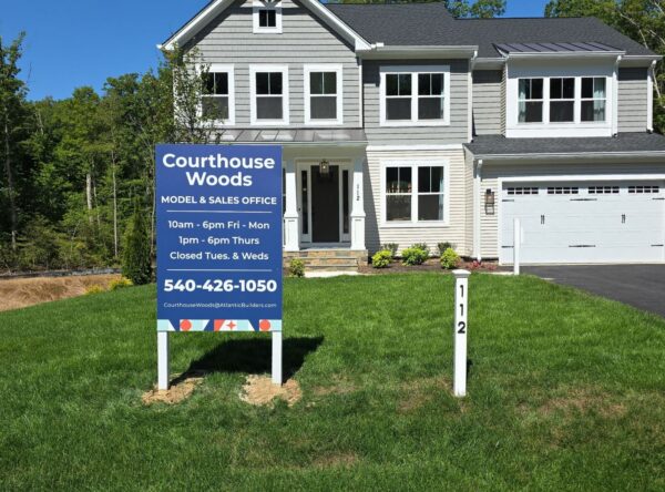 Atlantic Builders’s real estate signs