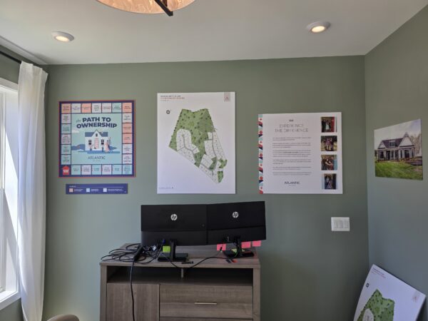 Atlantic Builders’s custom office signs