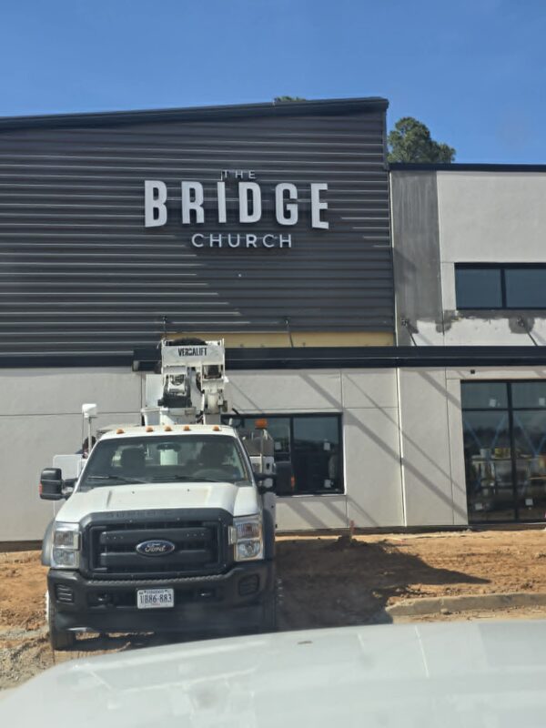 The Bridge Church’s channel letter signs