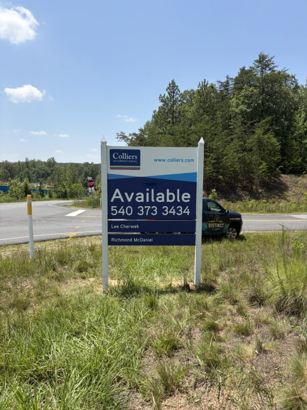 Colliers’s real estate signs