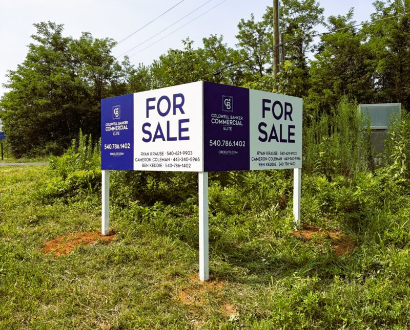 Coldwell Banker Elite partnered with Distinct Sign Solutions for Real estate signs in Locust Grove, Virginia.