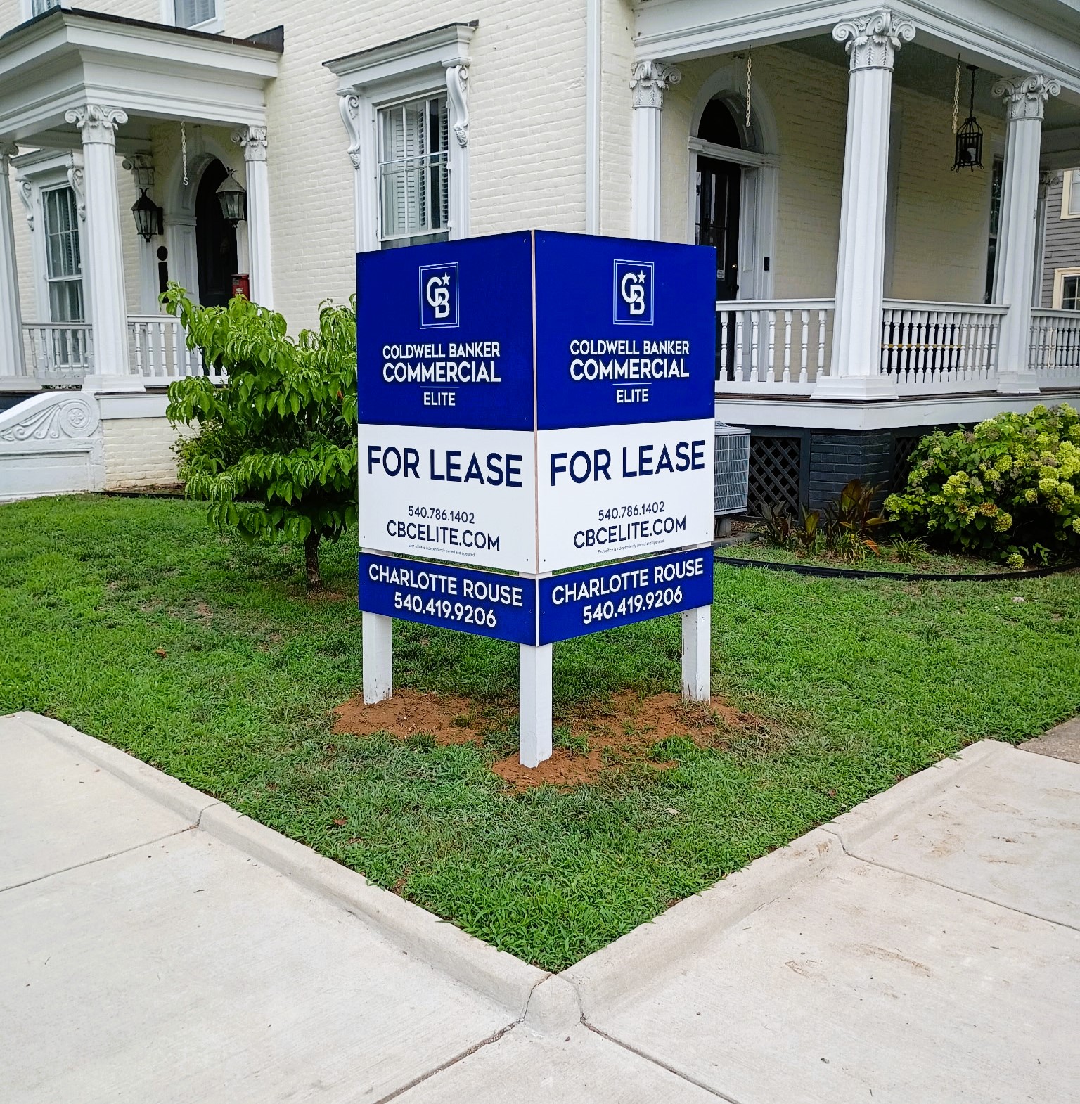 Coldwell Banker partnered with Distinct Sign Solutions for Real estate signs in Fredericksburg, Virginia.