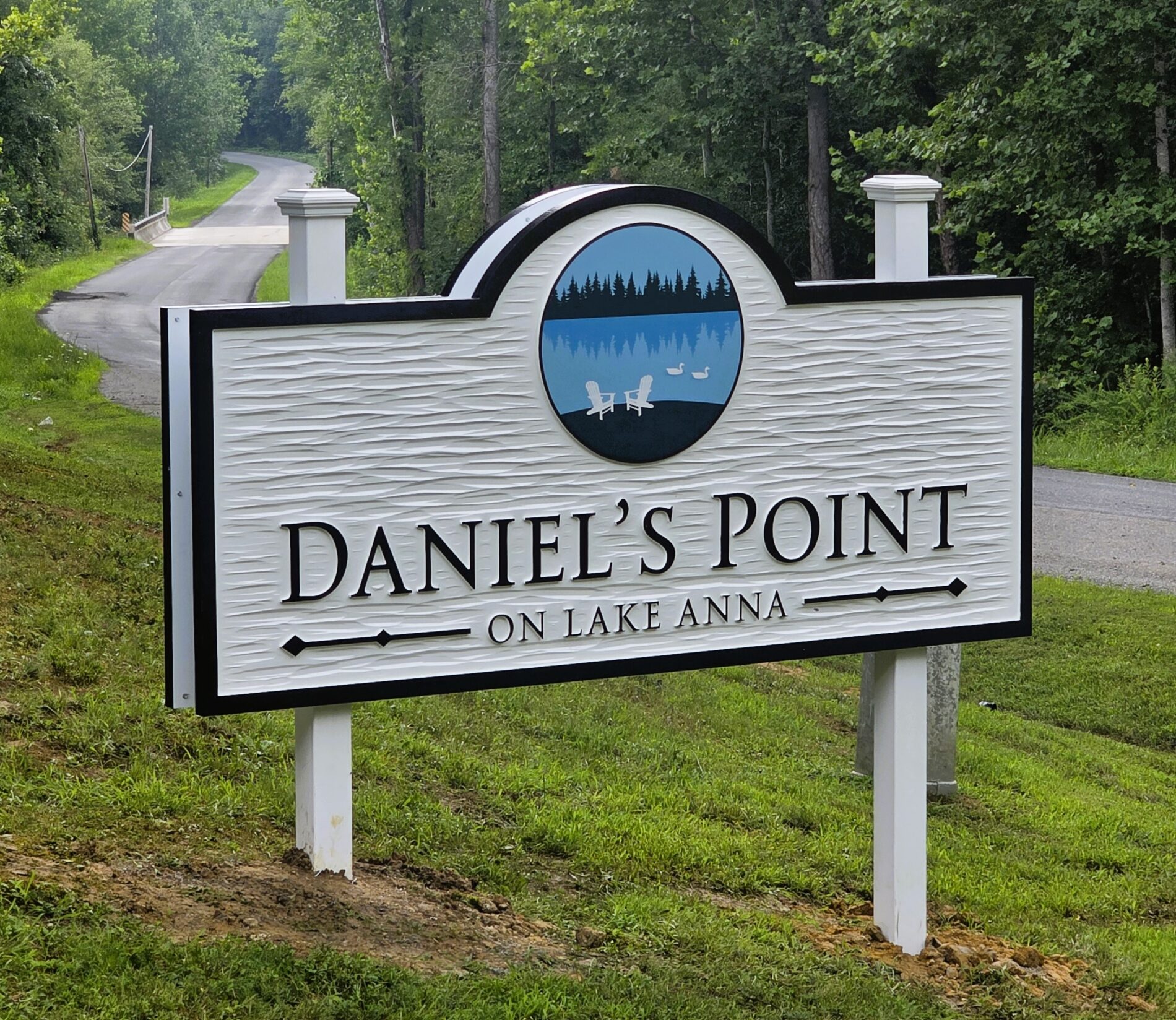 Daniel's Point POA partnered with Distinct Sign Solutions for Monument signs in Unionville, VA.