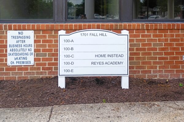 FXBG Real Estate’s wayfinding signs