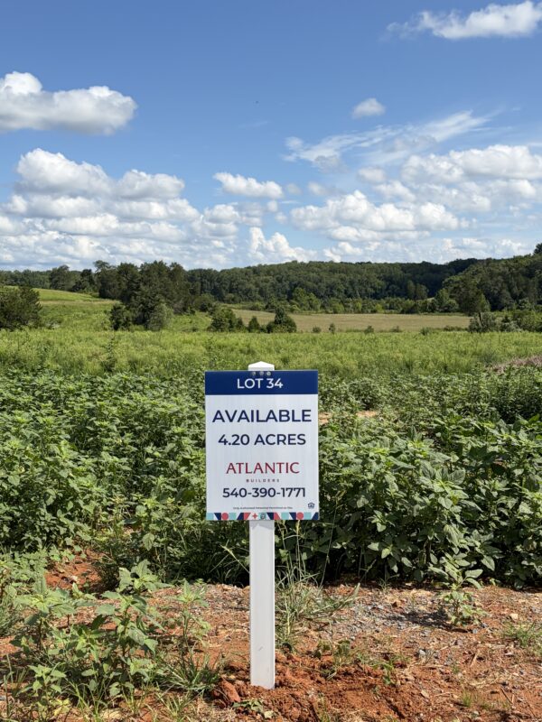 Atlantic Builders’s real estate signs