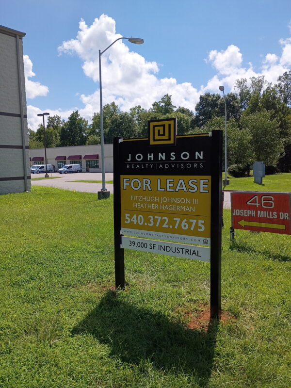 Johnson Commercial Realty’s real estate signs
