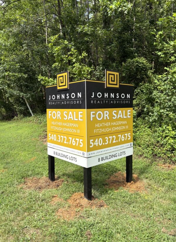 Johnson Commercial Realty’s real estate signs