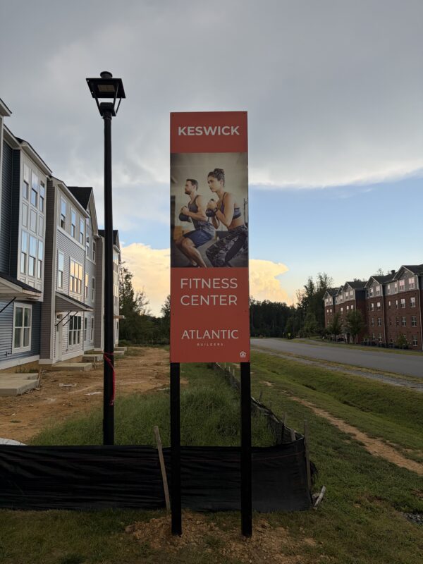 Atlantic Builders’s real estate signs