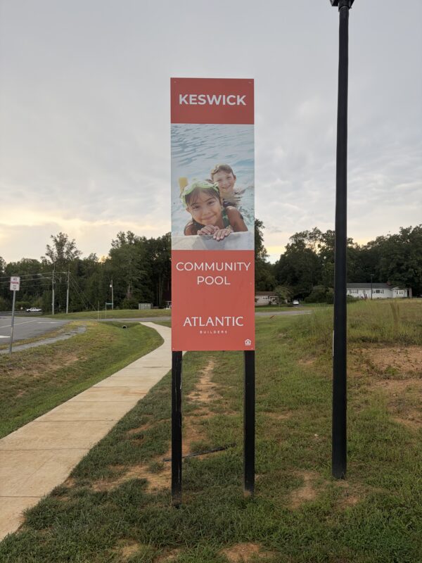 Atlantic Builders’s real estate signs